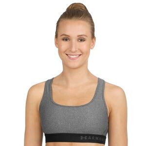 Under Armour Mid Crossback Heather Sports Bras Women Size XL
